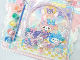 Set para colorear con accesorios y pincel